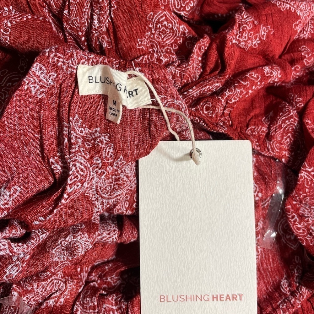 Blushing Heart ❤️ Red Jumpsuit
New - Picture 9 of 9
